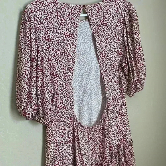 Free People Dancing in the Dark Minidress Red Combo‎ Size Large - Picture 5 of 13